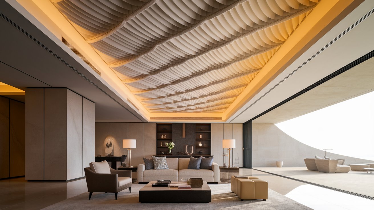 3D Ceiling Panels for Modern Depth