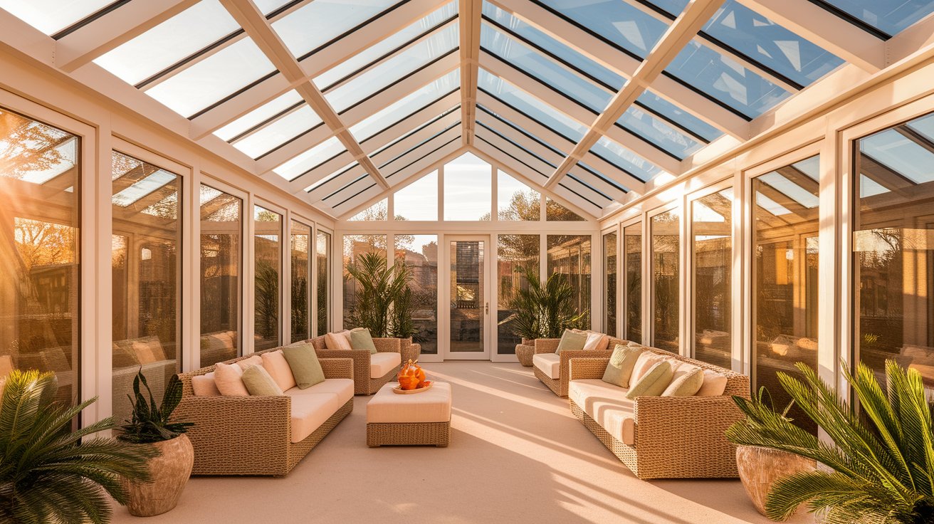 Glass Ceilings for an Open Feel