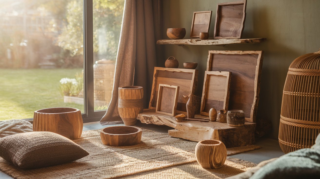 Handcrafted Wooden Accents