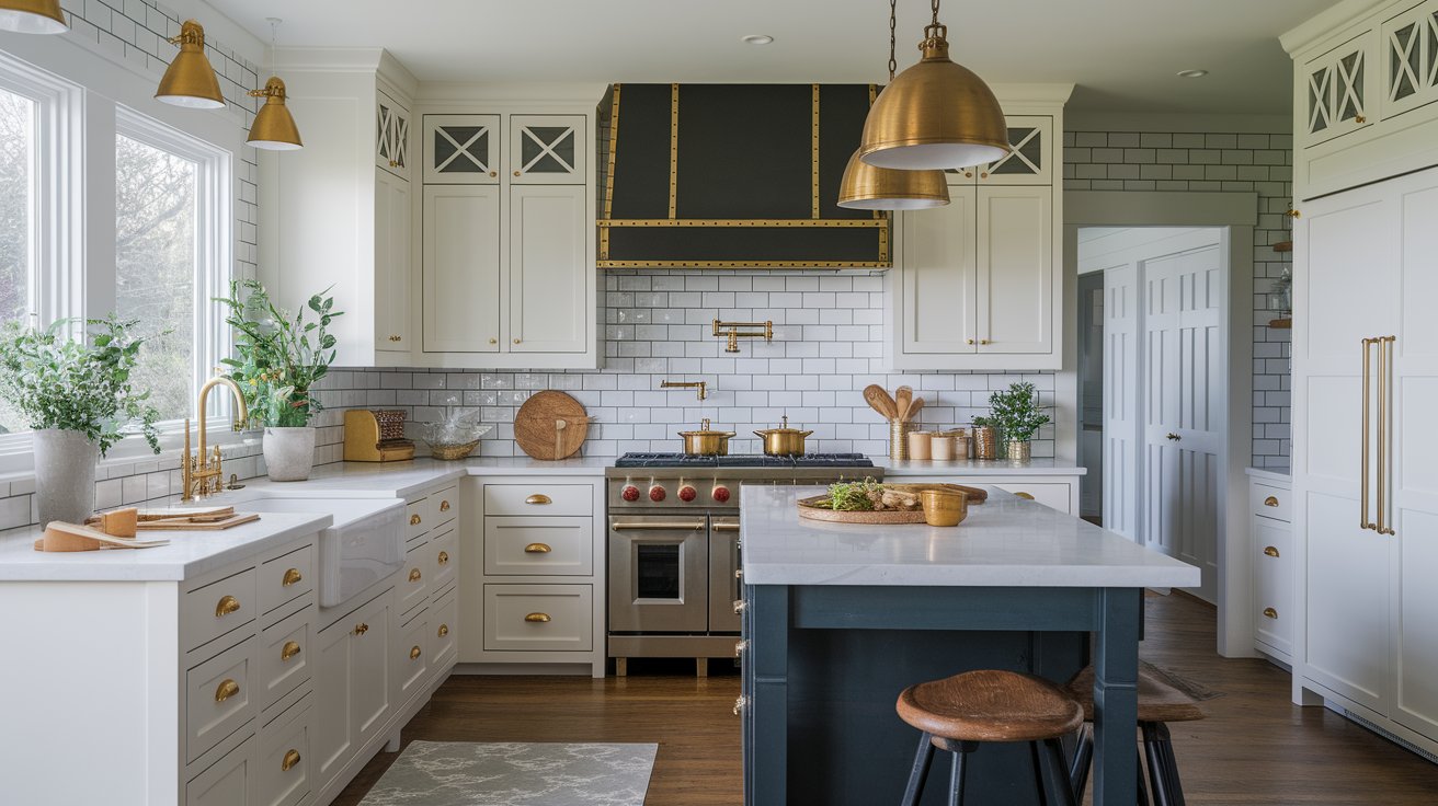  Metallic Gold and Brass Touches