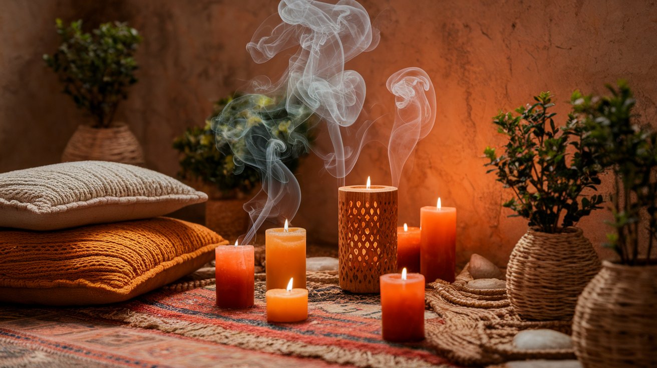 Scented Candles and Incense Corners
