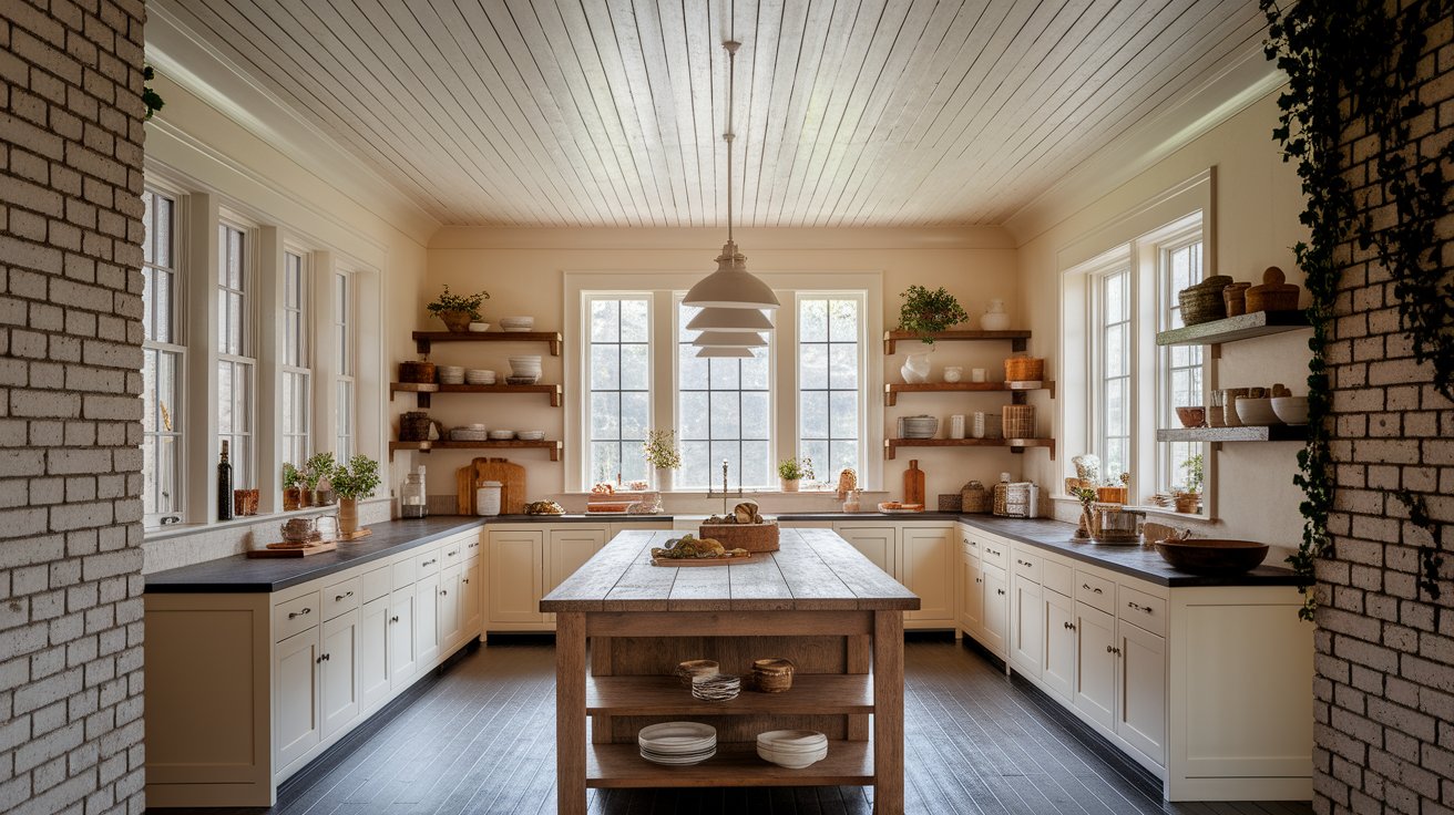 Shiplap Ceilings for a Farmhouse Look