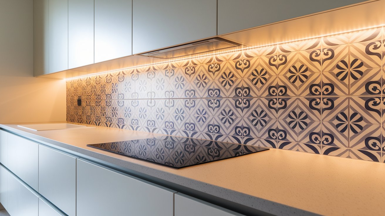  Statement Backsplash