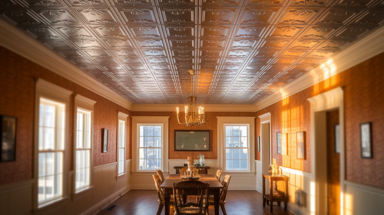 Tin Ceilings with Vintage Appeal
