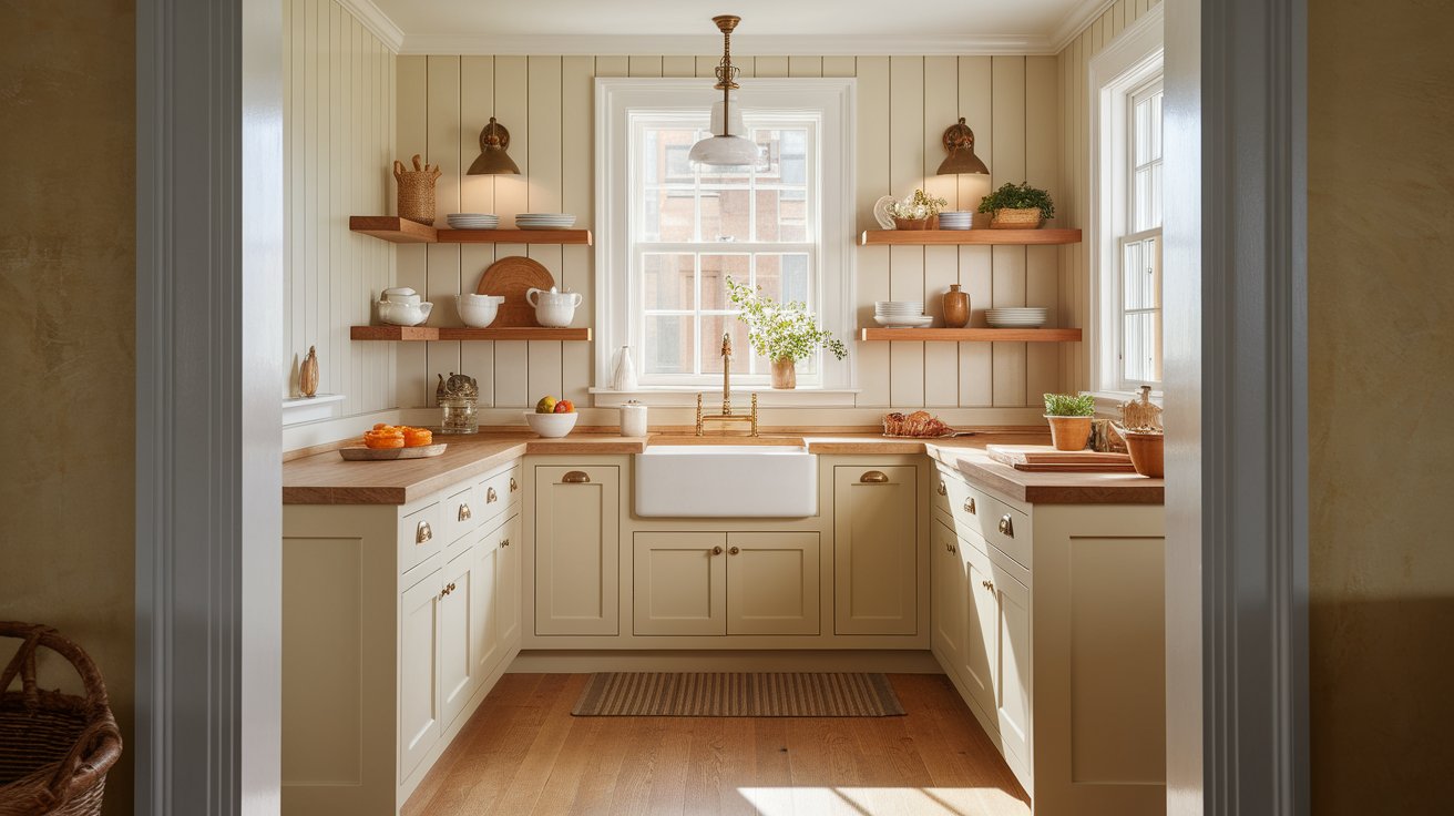 Warm Beige and Cream