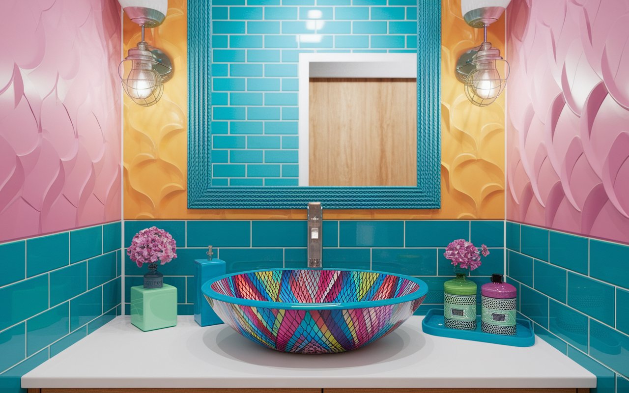 Colorful Ceramic Sinks