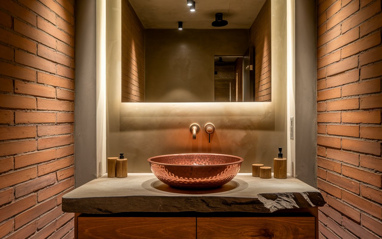 Copper Bathroom Sinks