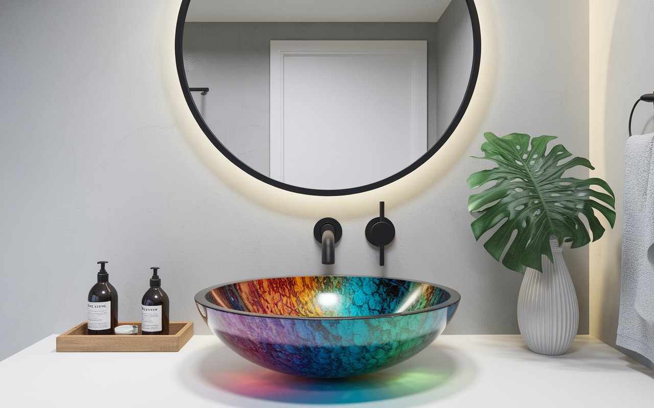  Recycled Glass Sinks