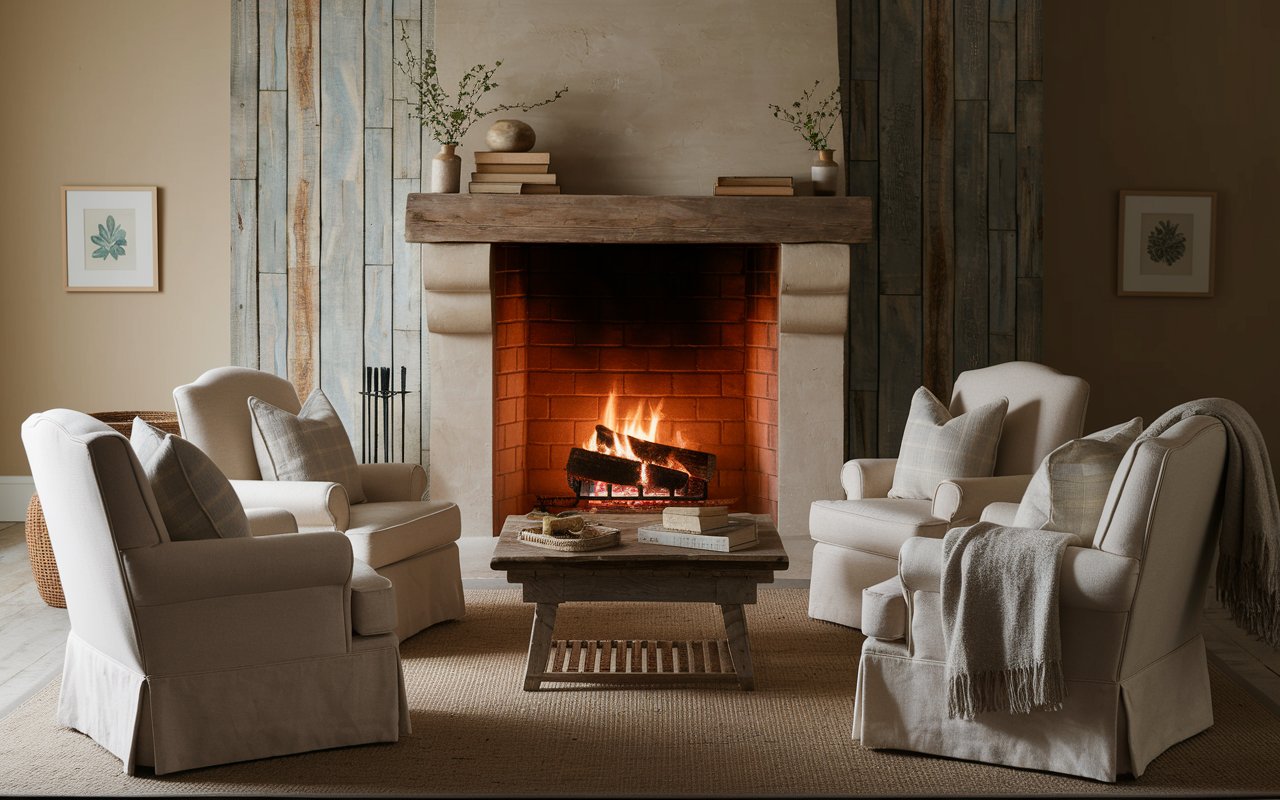 Cozy Up to the Fireplace