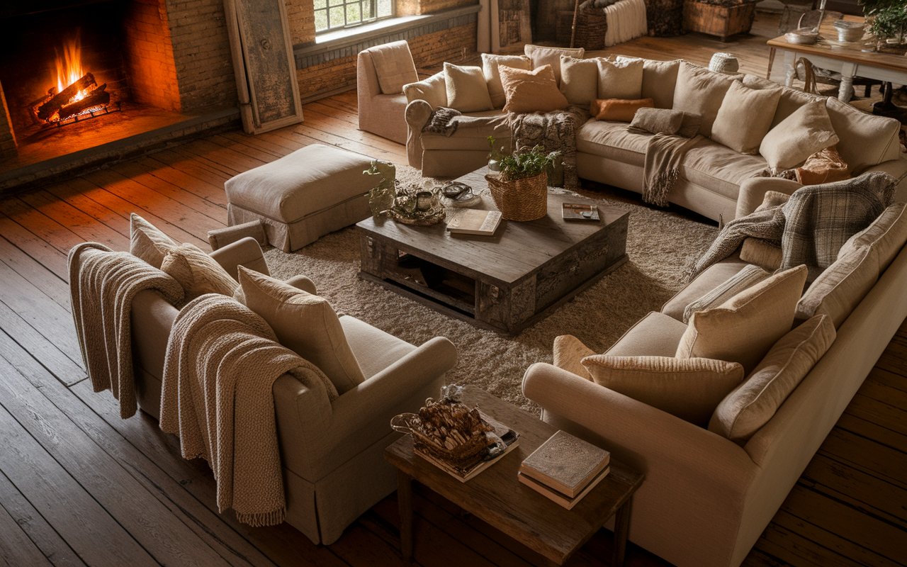 Add Overstuffed Seating
