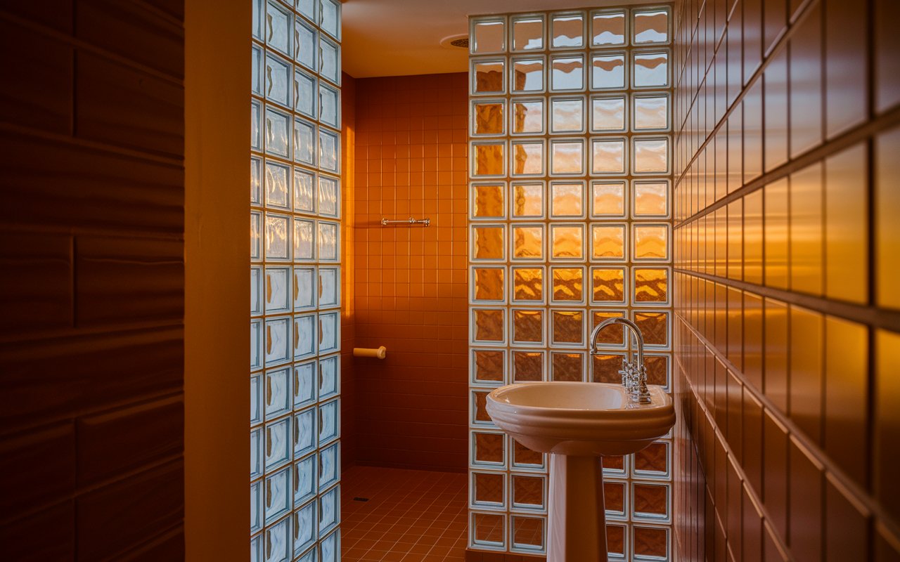 A bright bathroom featuring a sink and a window, allowing natural light to illuminate the space.