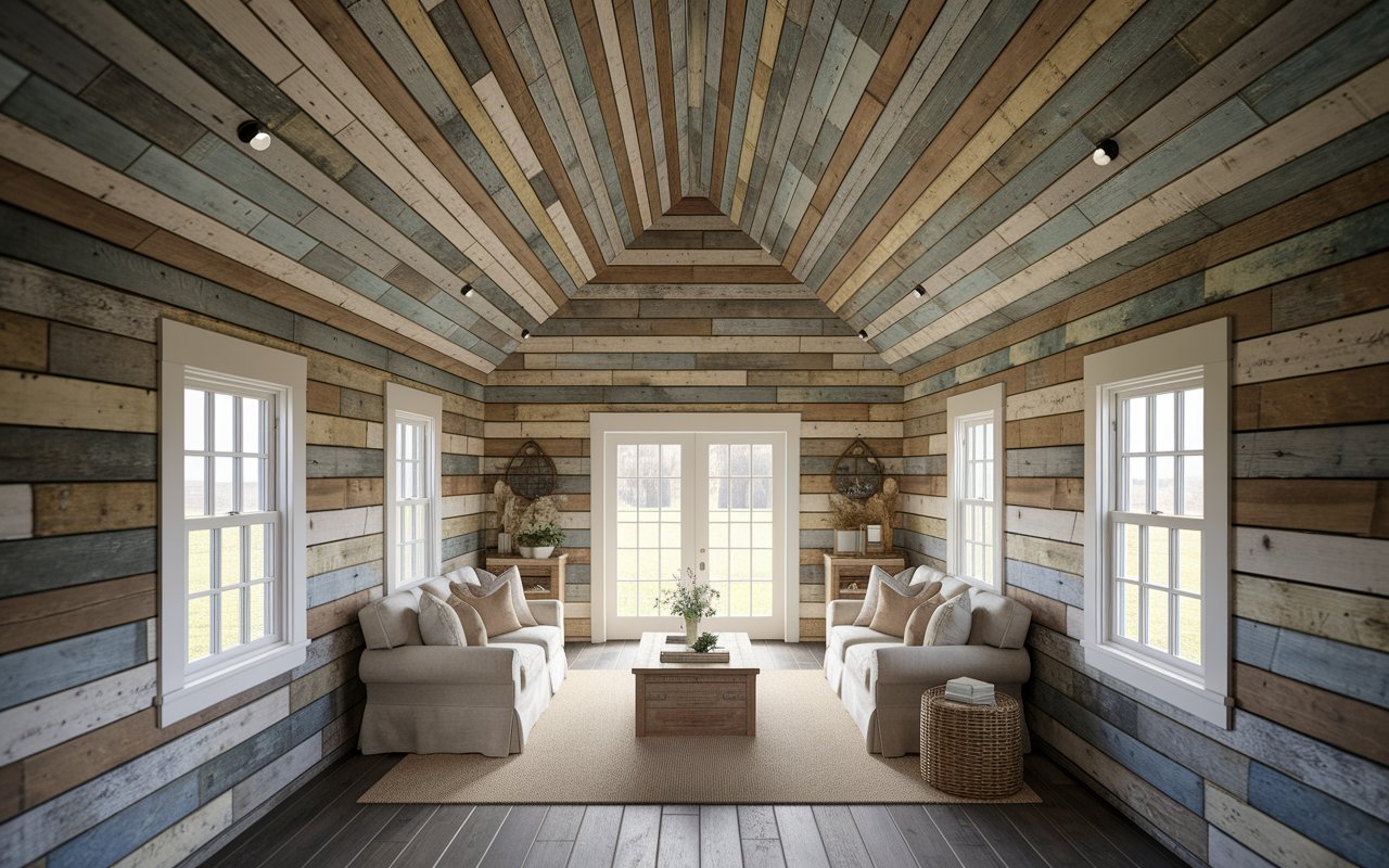 Wrap the Room in Reclaimed Wood