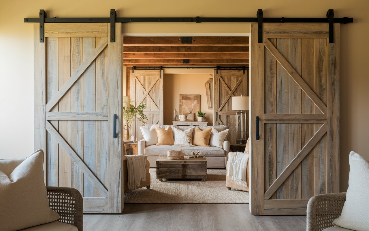 Add Barn Doors