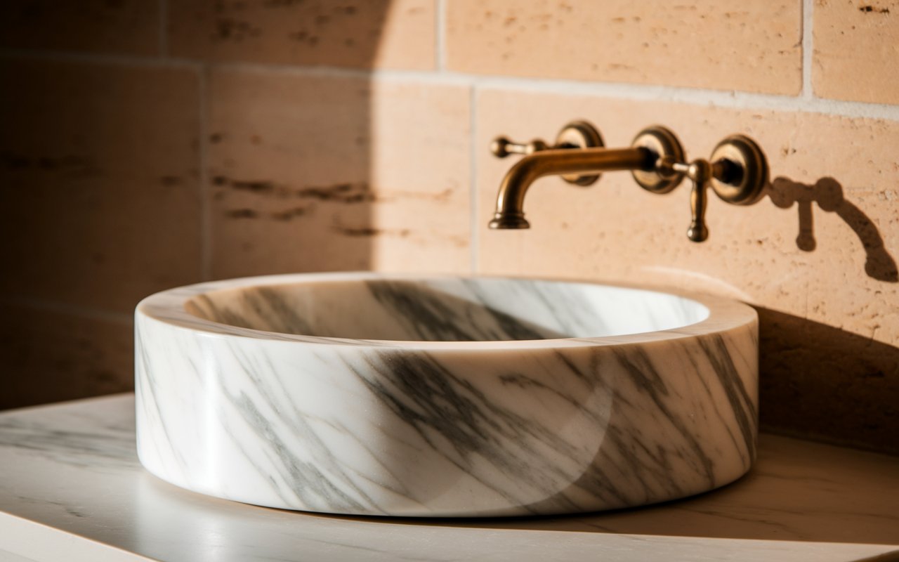 Marble Bathroom Sinks