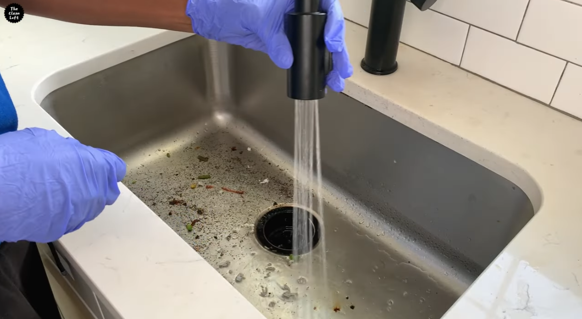 Step 1: Rinse and Scrub