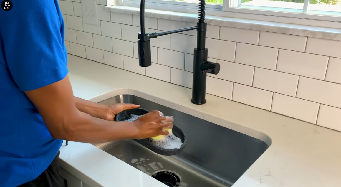 Step 2: Wash with Dish Soap