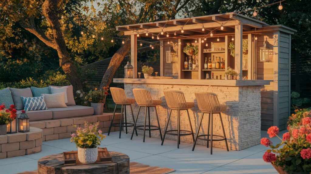 DIY Backyard Bar Ideas