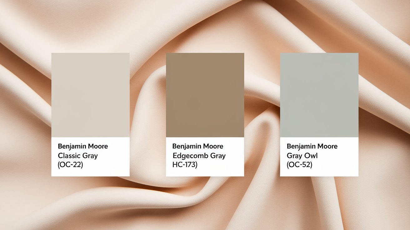 Pantone Color of the Year 2019 displayed as a soft beige shade on a neutral background.
