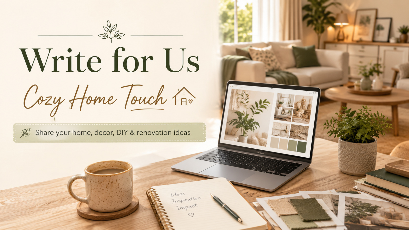 Write for Cozy Home Touch