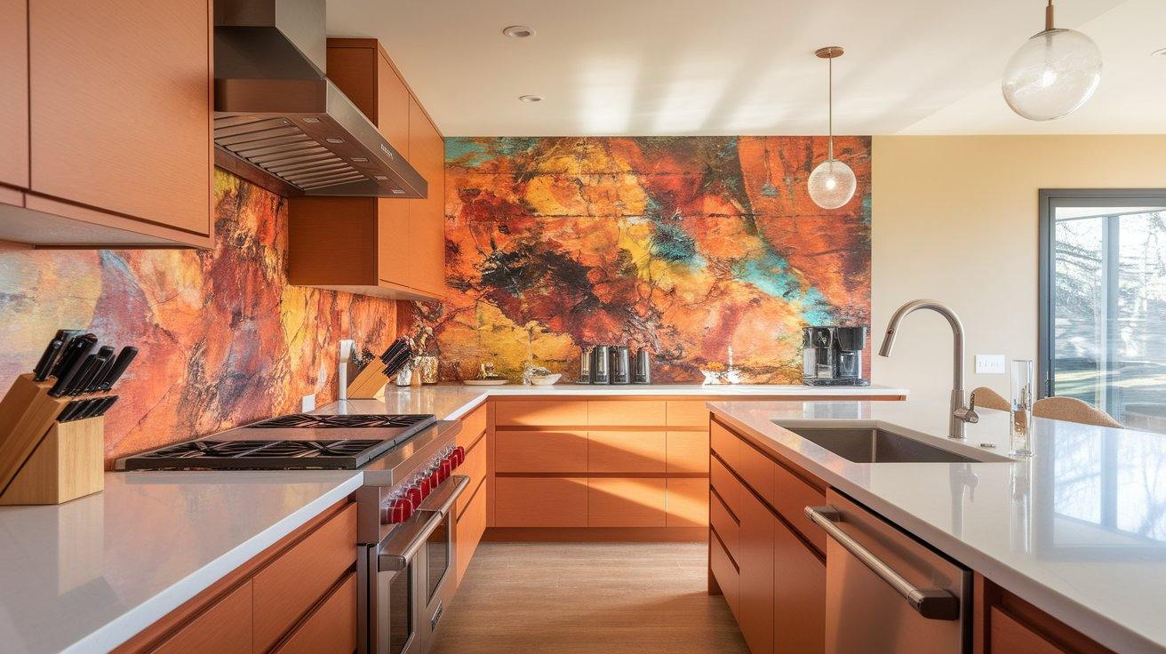 6. Bold Backsplash Designs